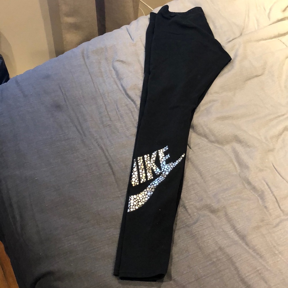Nike full length cotton workout leggings